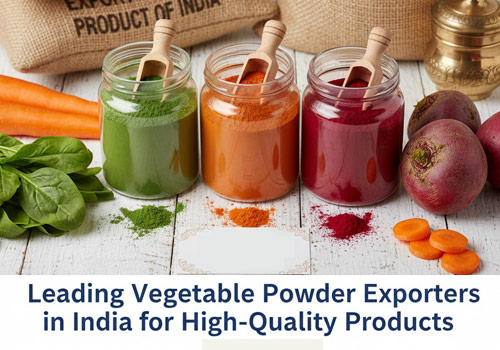 Leading Vegetable Powder Exporters in India for High-Quality Products